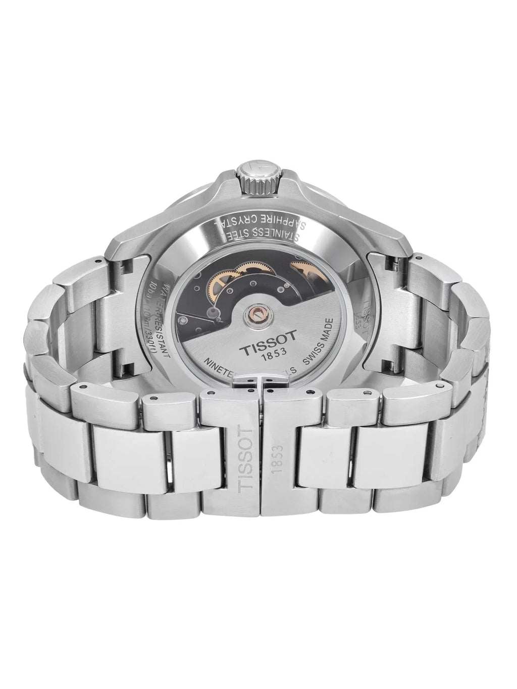 T106.407.11.031.00 Swissmatic Dial Tissot V8 Watch Steel Automatic Men Silver