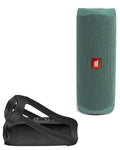JBL (EcoGreen) Silicone Carrying Flip Speaker Bundle Waterproof Sleeve 5 Portable with Bluetooth Protective Wireless