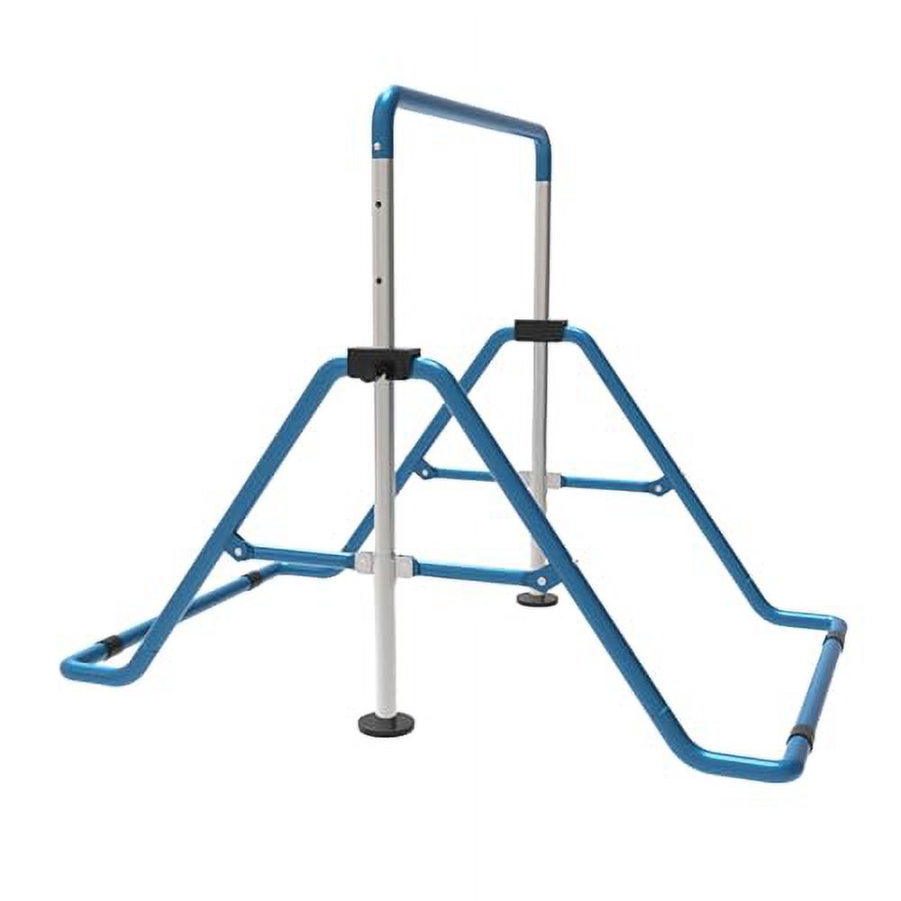 Home Bars Equipment Gymnastics Gymnastics Junior Training Adjustable Expandable Gymnastic AKaSping Folding Bar for Horizontal Kip Kids Height Floor Training Practice for Bars Indoor