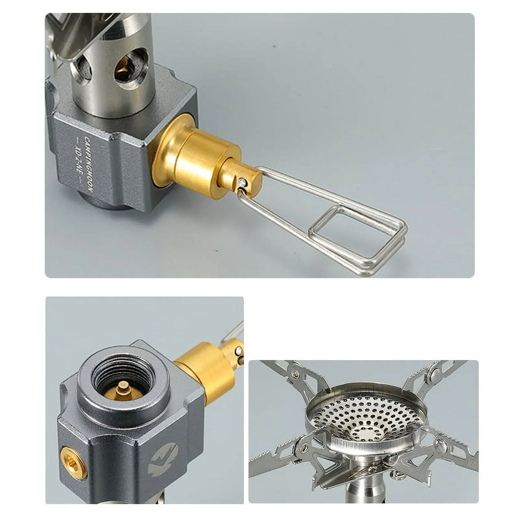 Gas Stove Split 3300W CAMPINGMOON Camping Stove Efficient Camping Stove Backpacking High