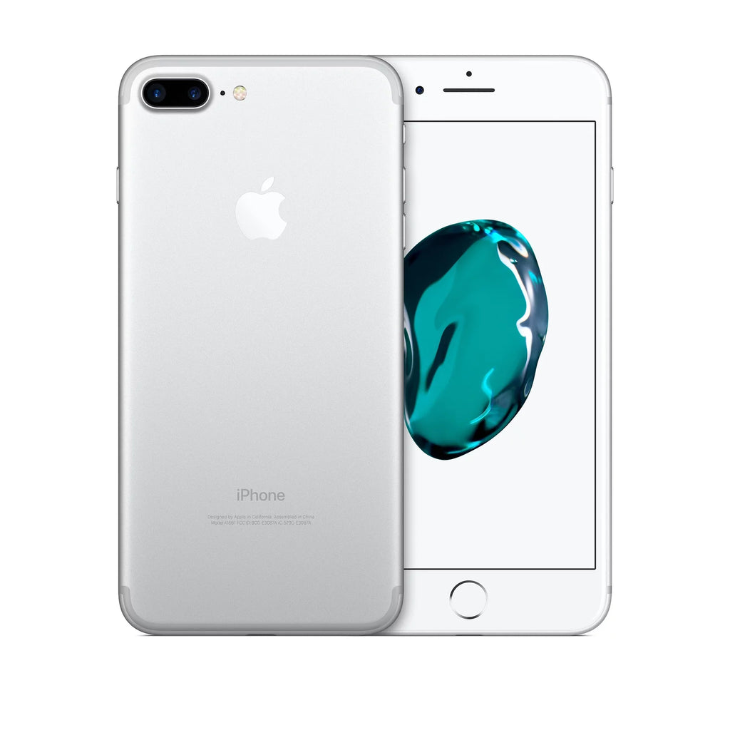Apple Restored (Boost Plus 7 Mobile) (Refurbished) Silver 128GB iPhone