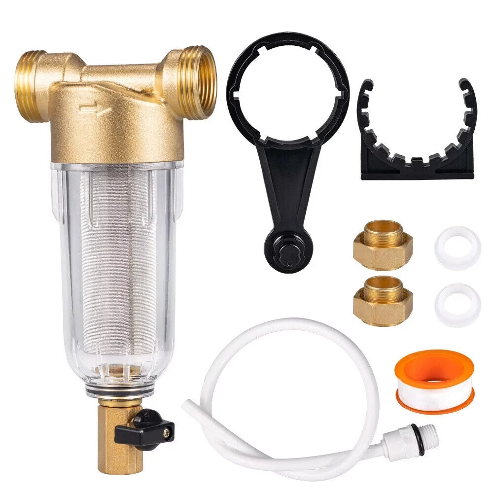 Fits Save Maintenance Sediment - Reusable 316L Durable Costs All Spin - KingFurt Design Down Filter to Material, Easy Pipes,