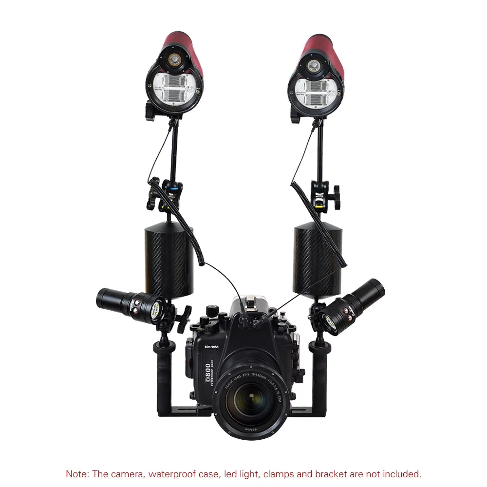 With Max. With With Max. St-100- Flash Qisuo 5600k lamp,Optic 100m/328ft Sea Waterproof Cable Case Cable frogs Dsfen Waterproof 100m/328ft Optic 5600k Optic