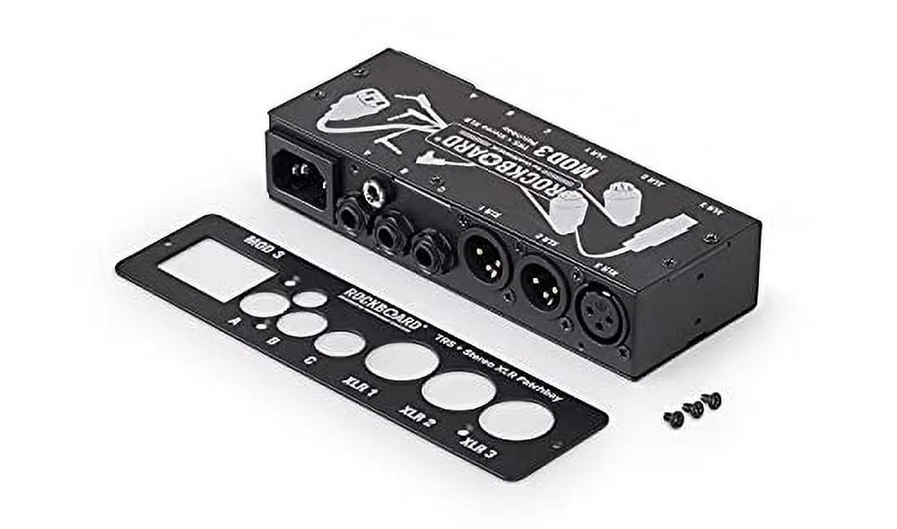 XLR, 3 B TRS for RockBoard with MOD Vocal Rockboard V2 Module RBO 3 V2