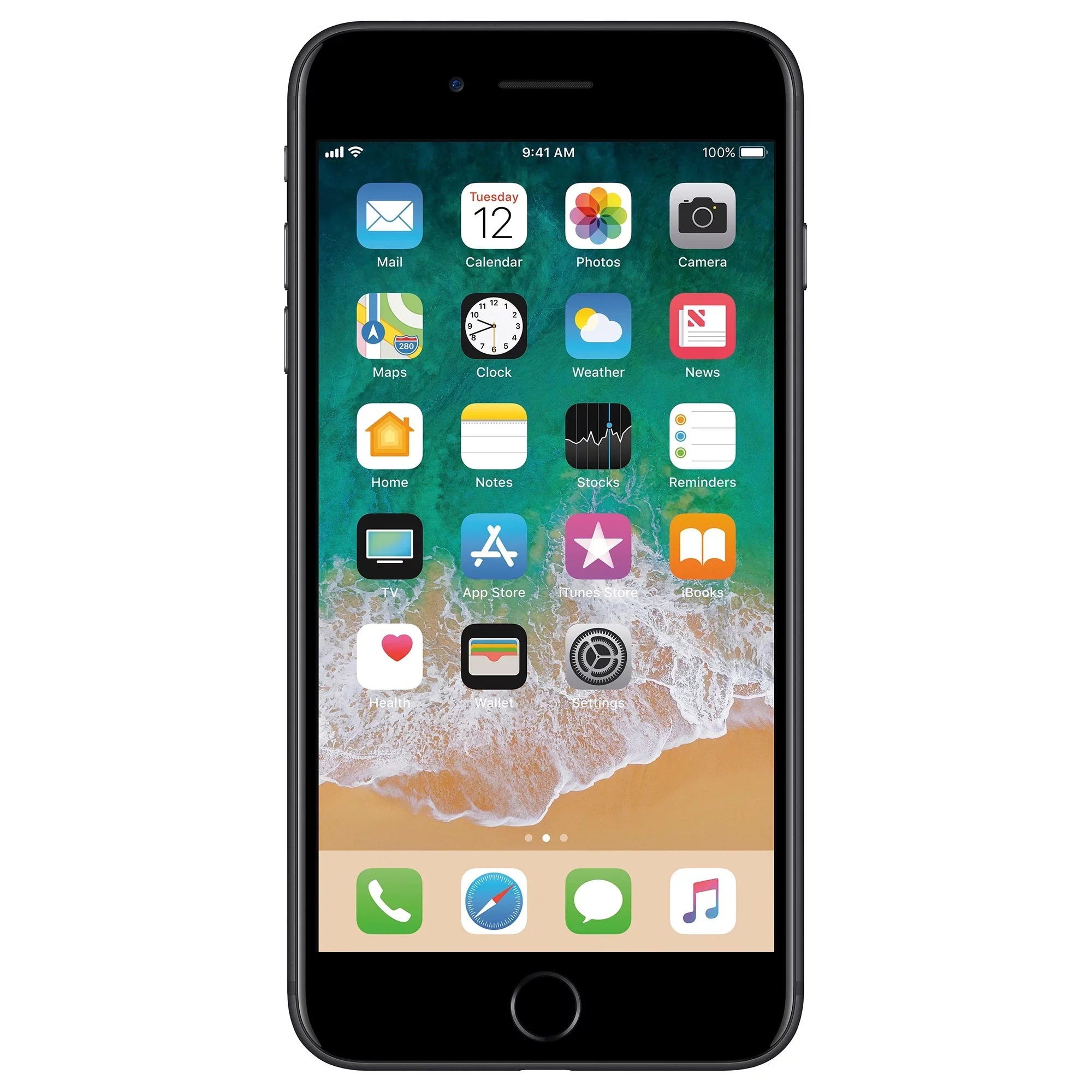 32 Restored Fully Plus, - - (Refurbished) iPhone CDMA 7 Black Unlocked and Apple compatible GB, GSM