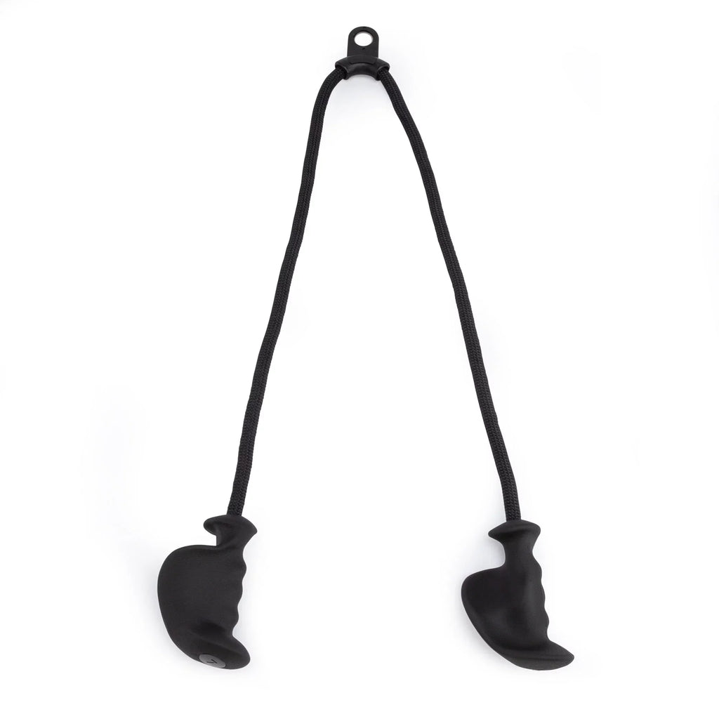 Down 48 - Cable Attachment Inch GymPin Pull Ergonomic Pull Upgraded Rope Handle Down - Grip Long Tricep Rope Machine LAT - Duty Down Heavy Tricep Pull
