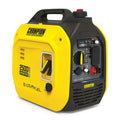 with Equipment Power Inverter 2500-Watt and Portable Generator Champion CO Quiet Technology Dual Fuel Shield