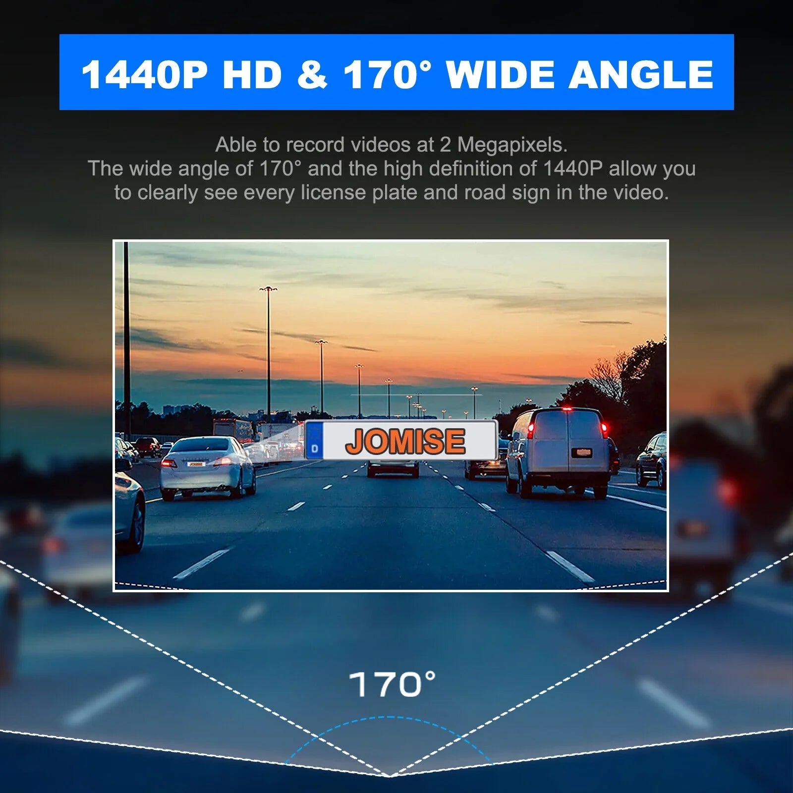MAX Car Cam APP Camera G-Sensor Support Vision 128G VVCAR Smart Control Dash 2K A1-2K WiFi Built-in Loop Night 1440P Recording