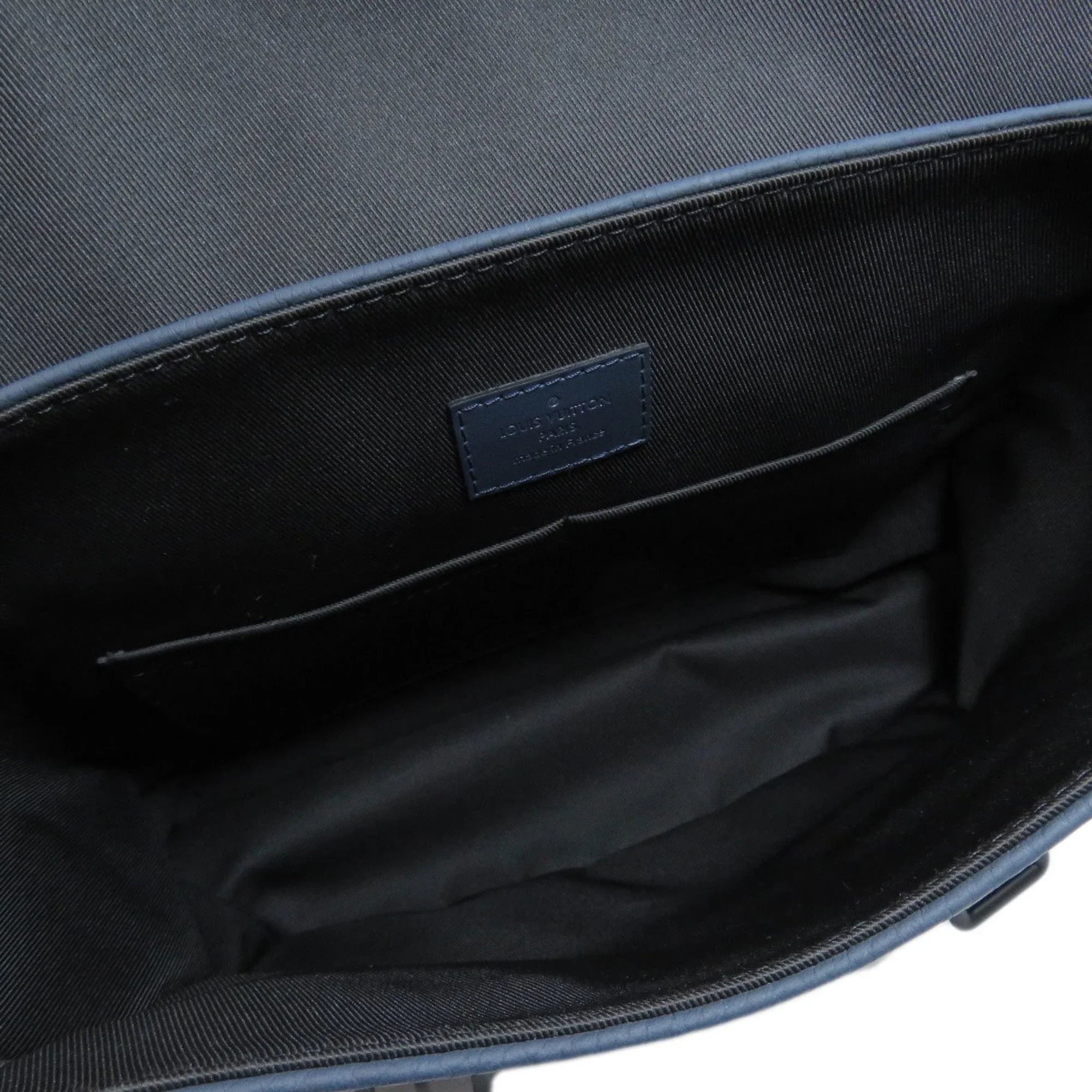 Bag Men's Leather Taurillon (Good) Vuitton Pre-Owned M58475 Christopher Shoulder Louis