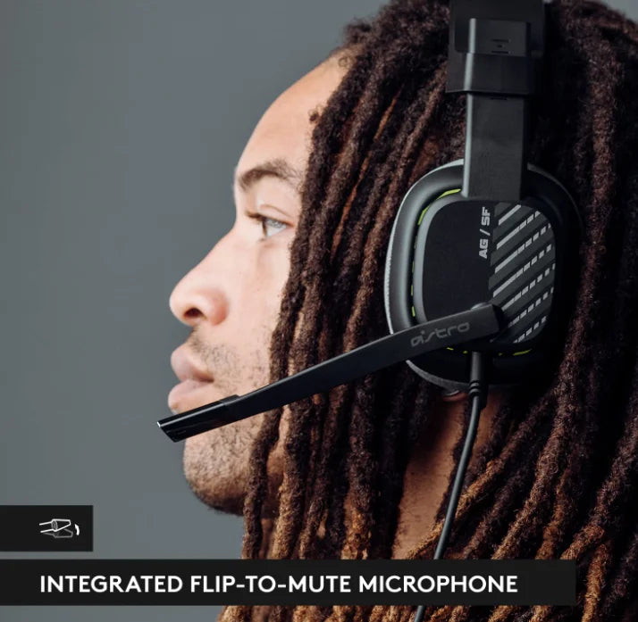 (Black) Headset for (Refurbished) Gen Logitech (Like A10 2 Wired PlayStation/PC New) Astro Restored