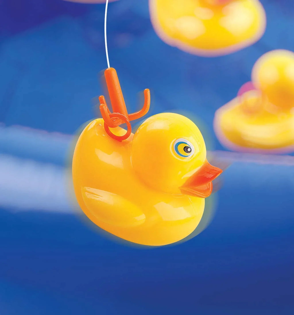 Fishing game Fun Pool Kid’s Keep on - them Kids Toy Fishing Occupied Reel 10 Pole, Ducks Holidays 18 Everyday Floating for with inches and Game fishing Pcs Toddler 12 for Hook To Line, Inflatable and