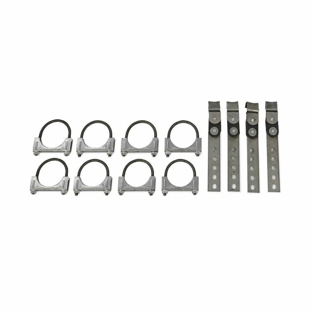 Body T 2.5" Flowmaster Kit Exit B No 62-74 Super Car Mopar Dual Exhaust Rear 44