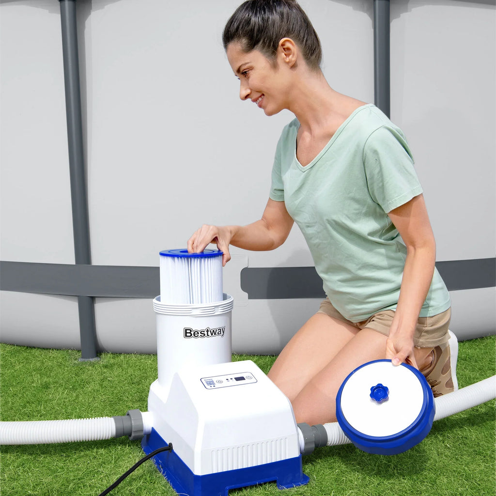 Flowclear App Pump Pool Smart Touch GPH Bestway Controlled Filter 2000