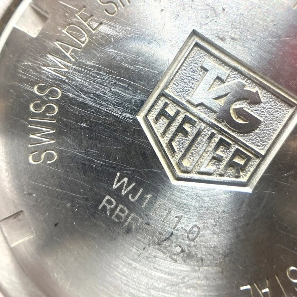 WJ1111 Dial Link Men's Heuer Silver (Good) Pre-Owned Date Tag Watch Quartz