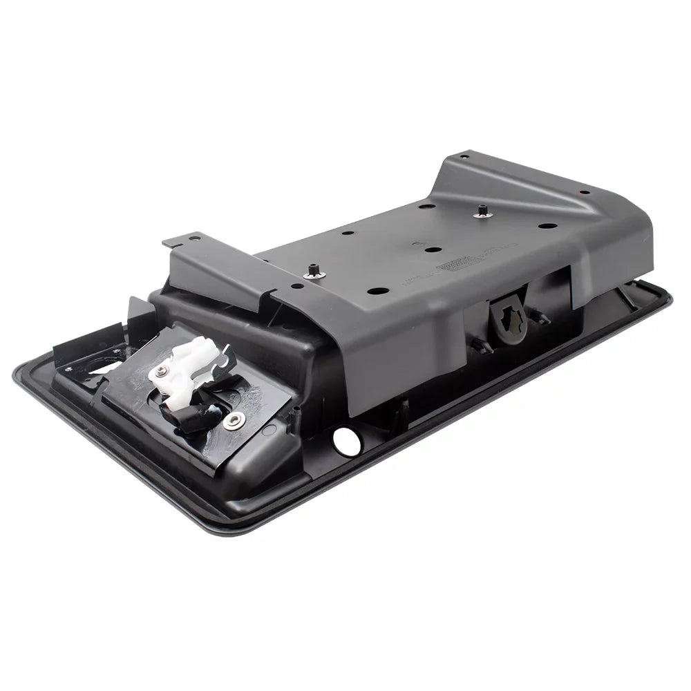 w/ w/ 09-14 Brock Replacement Econoline License Passengers Bracket Compatible E-Series Textured Camera Door Outside Handle Back Plate Rear with Van 9C2Z15434A20BA