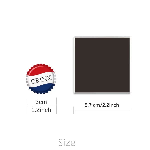 Texture Meat Rib Raw Fridge Food Memento Ceracs Keepsake Square Magnet Chop