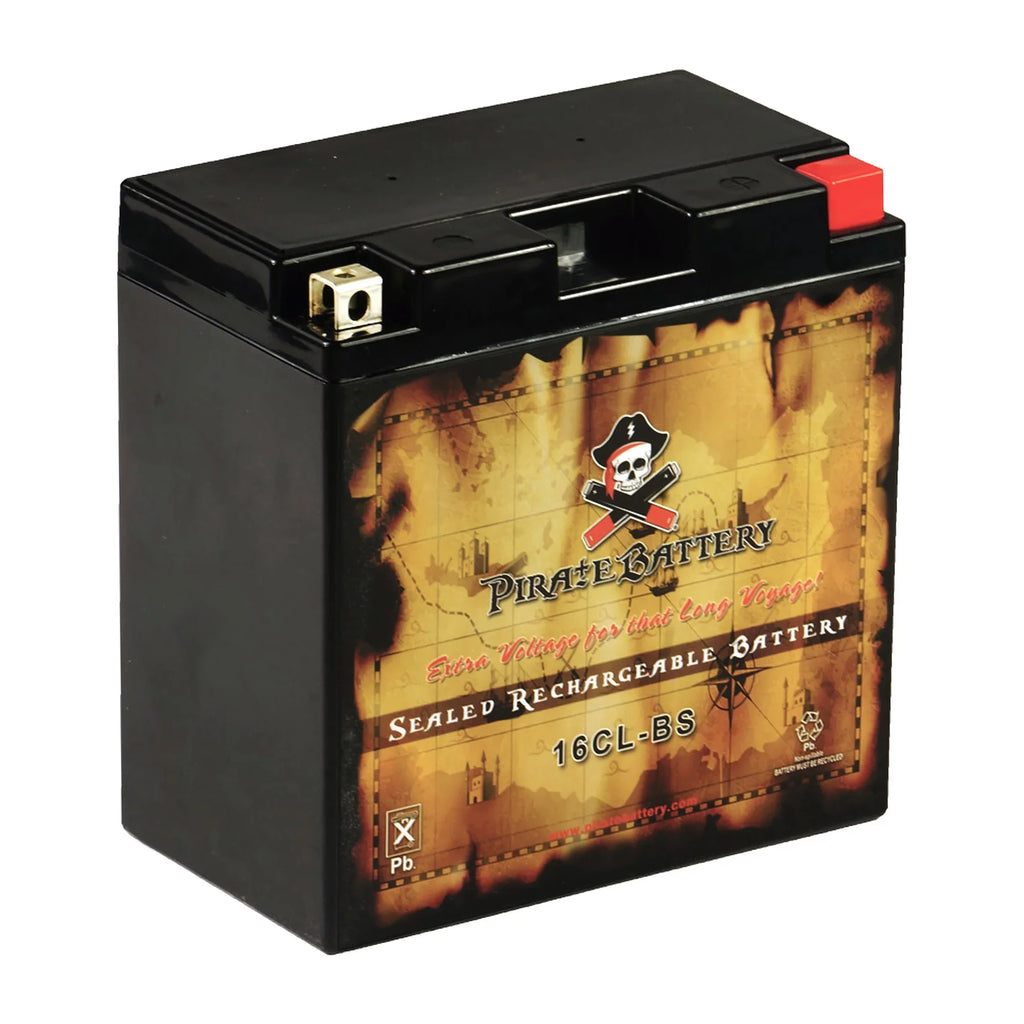 (jet Jh750 Ski) Battery Battery Pirate (93-95) Pwc Yb16cl-bs B1-b3 for Kawasaki Year