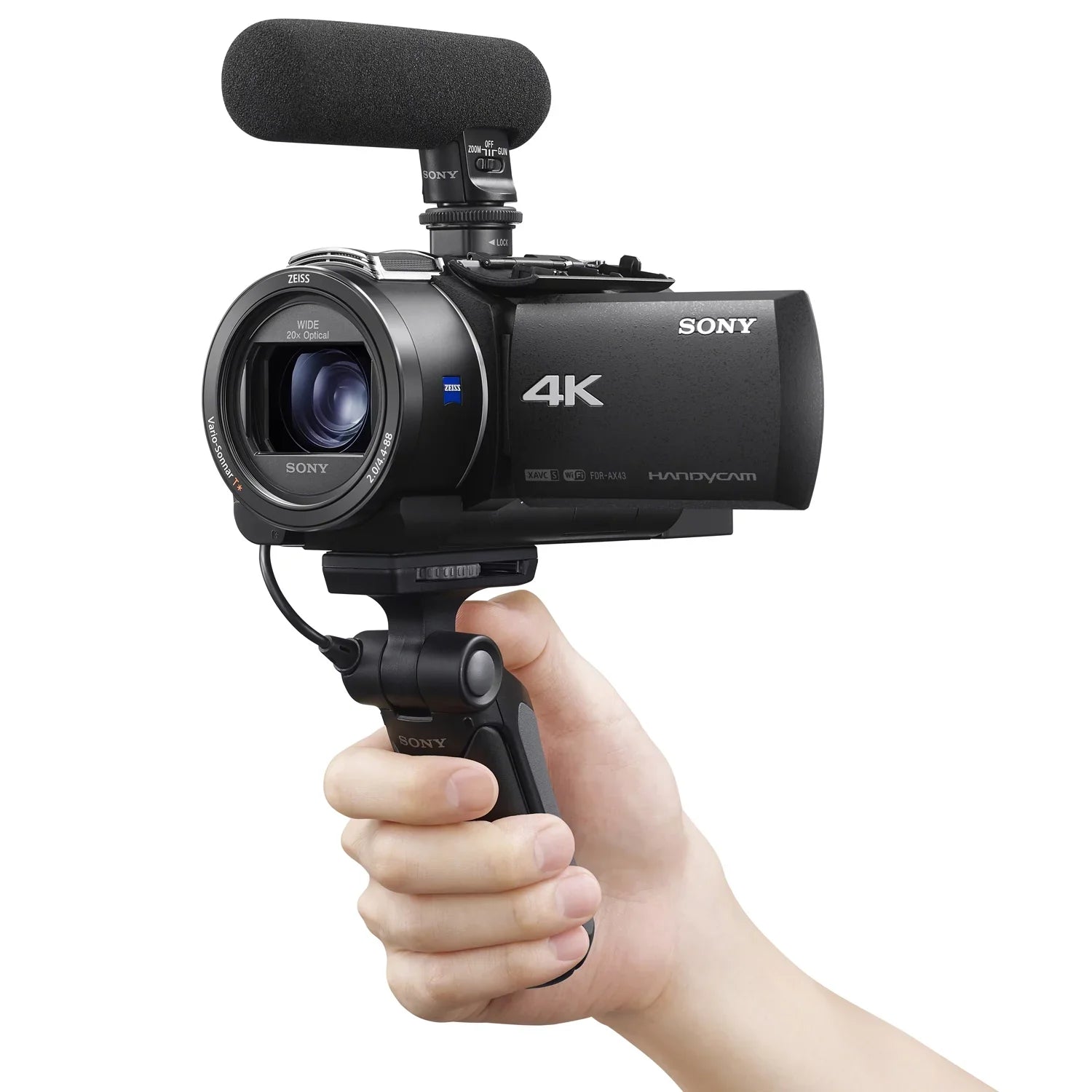 4K Exmor CMOS Digital AX43A Video with Handycam R Sensor Camcorder Sony