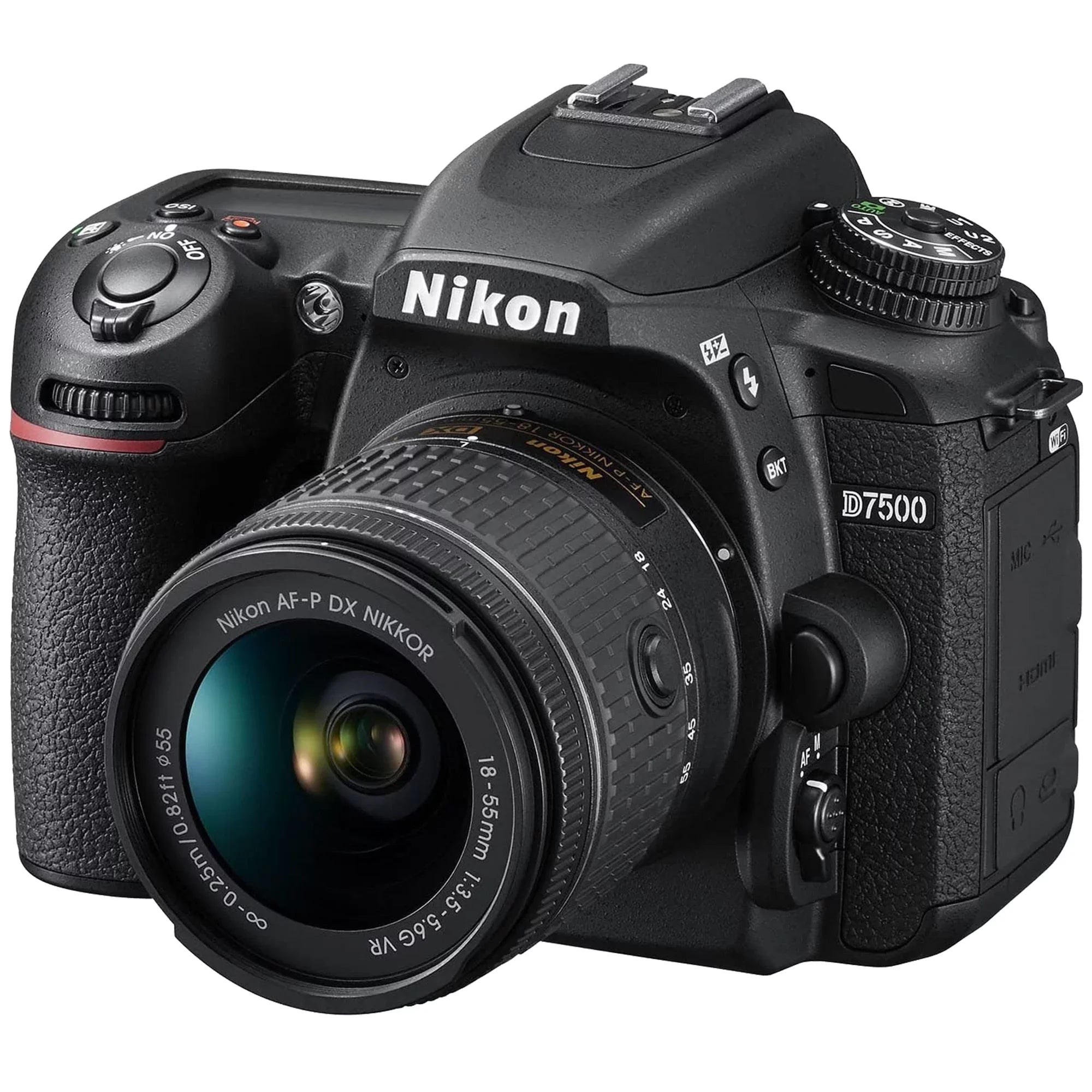 Camera + Wideangle 2 + SanDisk Lens Accessory Cards + + Memory Flash Bundle + Pcs 18-55mm 70-300mm 64GB + ZeeTech DSLR Tripod D7500 Nikon with
