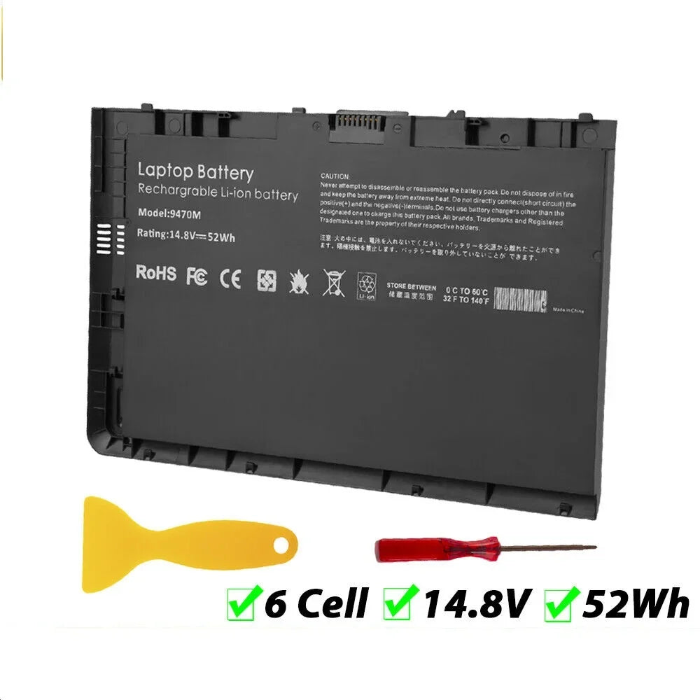 EliteBook Battery 9480m Folio For 52Wh Ultrabook HP