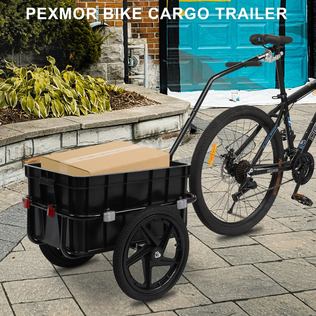 Wagon Trailer Trailer, Coupler Cover Waterproof PEXMOR Bike Cargo & Bicycle W/Universal