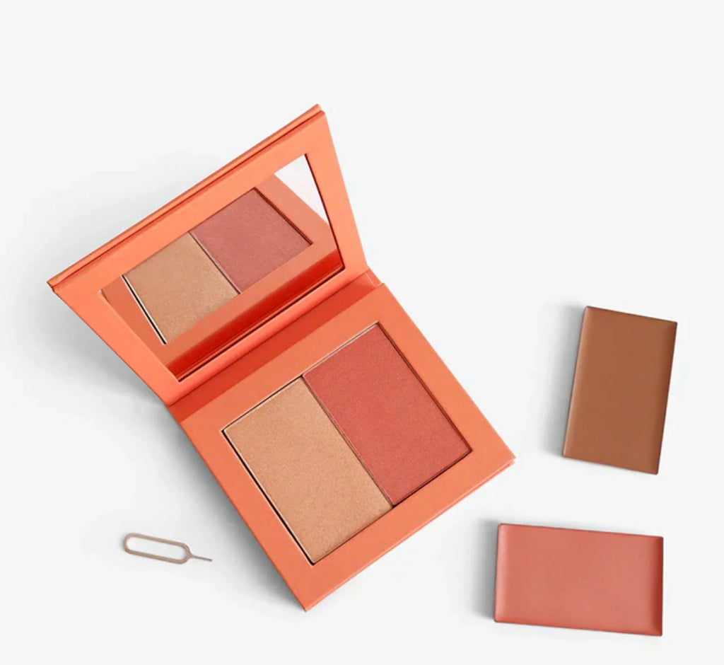 Refillable + Phase Highlighter Blush Palette Zero