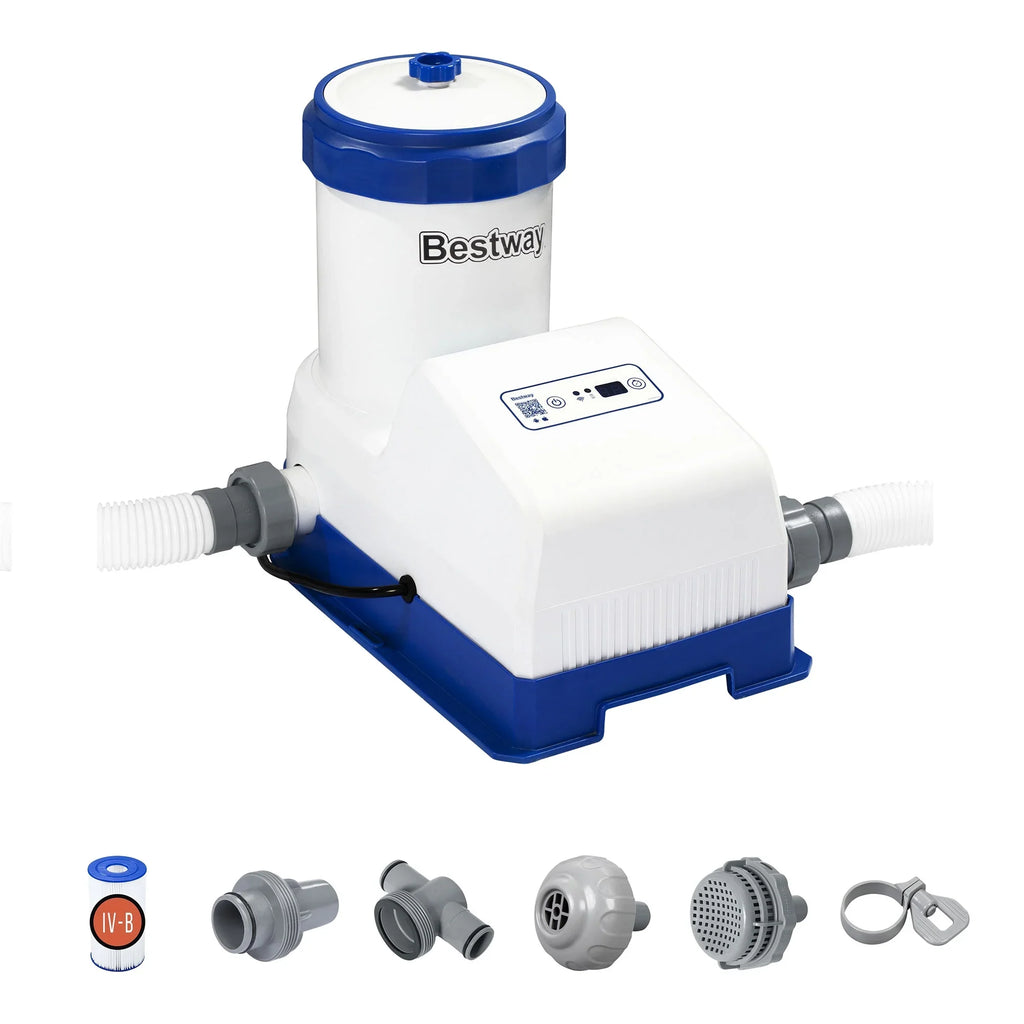 Flowclear App Pump Pool Smart Touch GPH Bestway Controlled Filter 2000