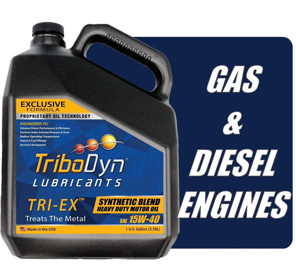 Bottle 15W40 Gallon - Diesel TriboDyn TRI-EX Blend Synthetic Oil