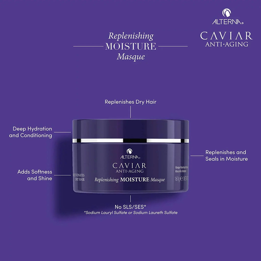 Masque, Anti-Aging Hair 5.7 Alterna Replenishing Oz Caviar Moisture