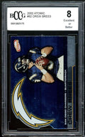 Atomic 8 Card Excellent+ BCCG BGS Drew Brees #82 2002