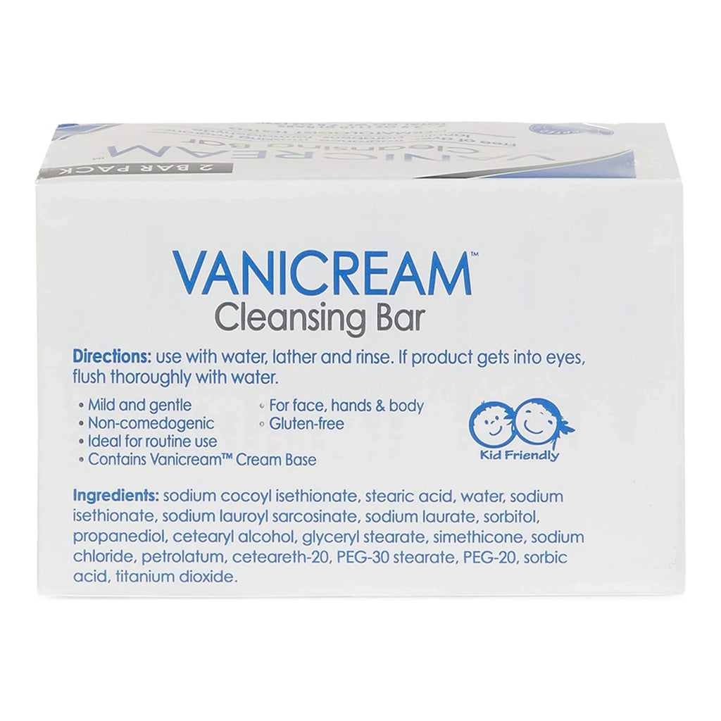Bar Vanicream, Fragrance Pack Sensitive 7.8 Ounce. Gently And Sulfate 3.9 And Cleansing Skin Of Cleanses For Moisturizes Gluten 2, Free