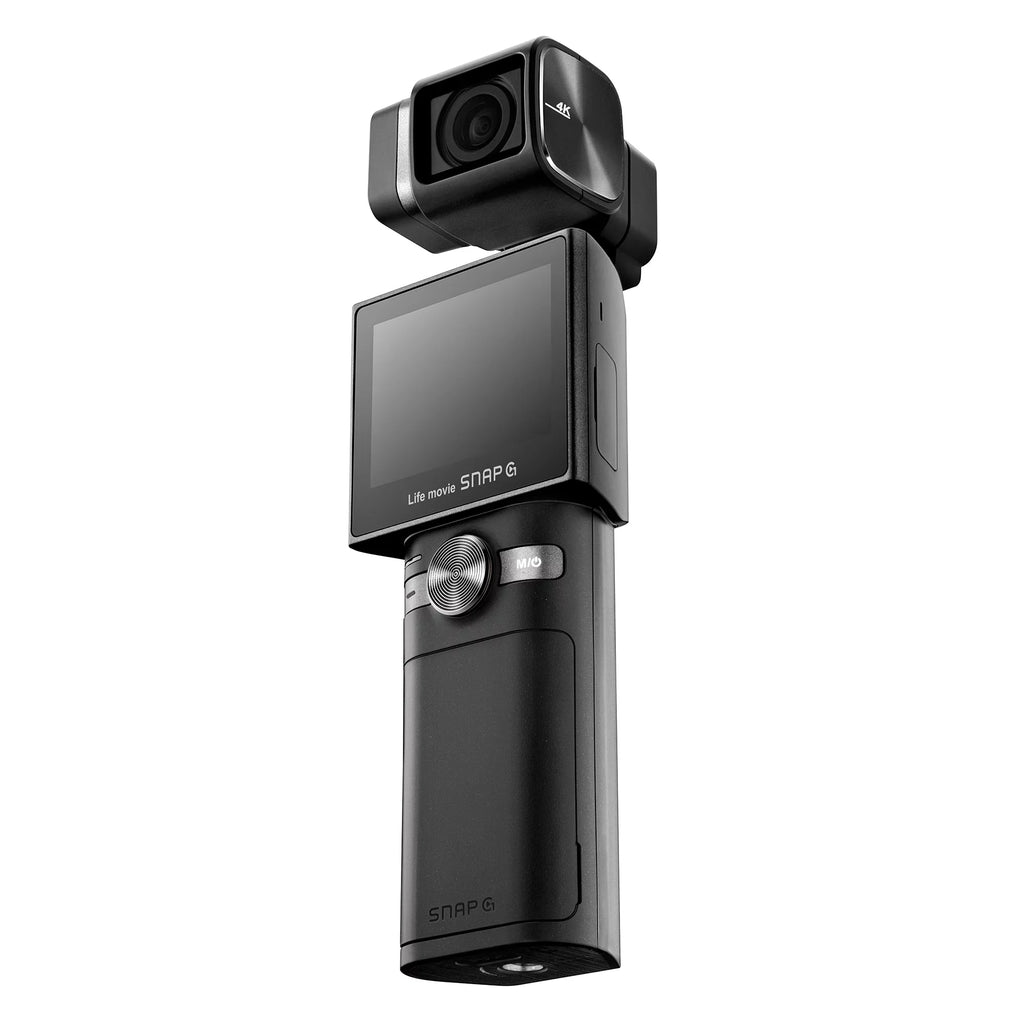 Stabilizer Replaceable 4K Prime SNAP-G 2" 60FPS ID Track Live Camera Vlog Thinkware Battery Touchscreen LCD Gimbal Influencer Stream Creator AI 133.9° Video Wide Face Angle Package Handheld 3-Axis