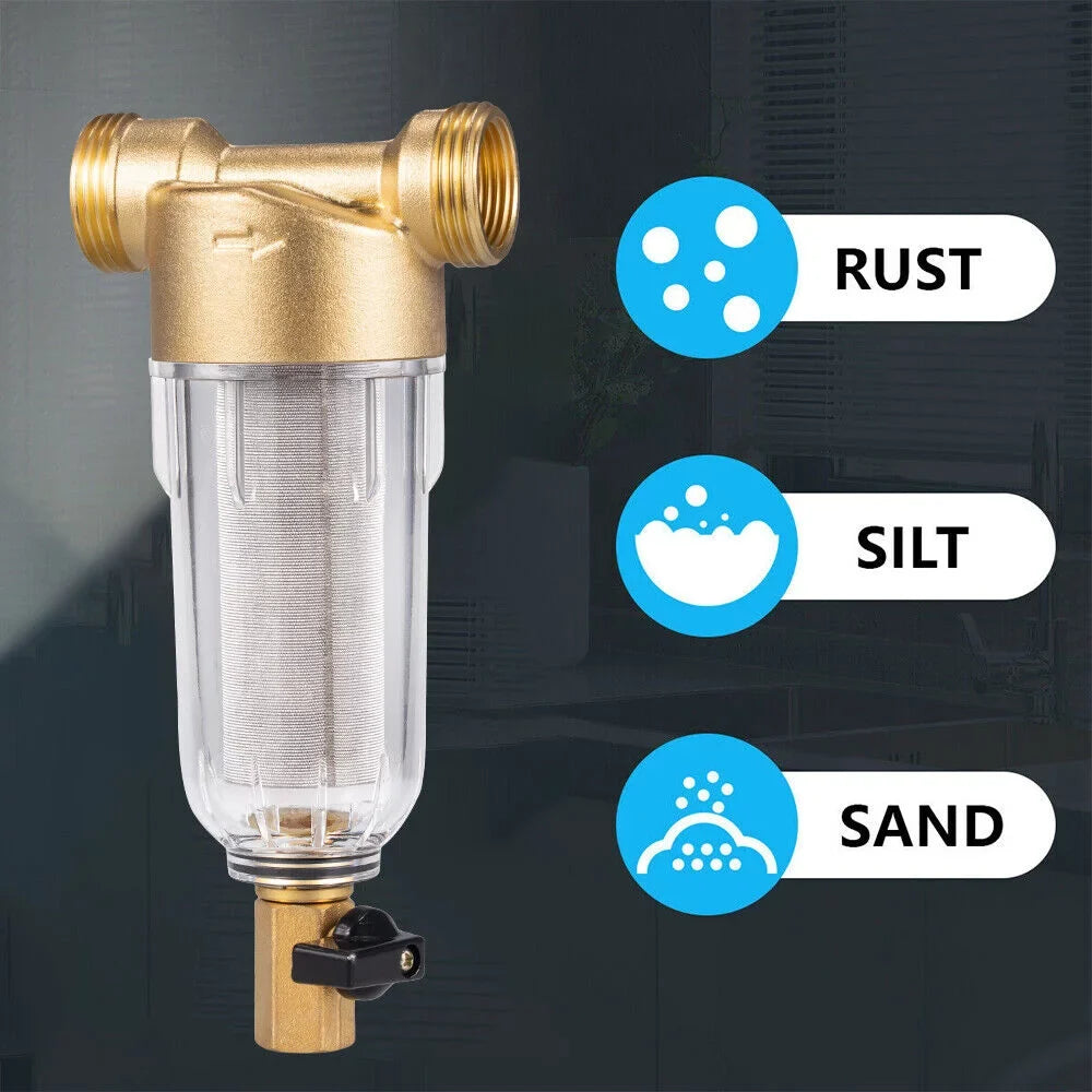 Fits Save Maintenance Sediment - Reusable 316L Durable Costs All Spin - KingFurt Design Down Filter to Material, Easy Pipes,
