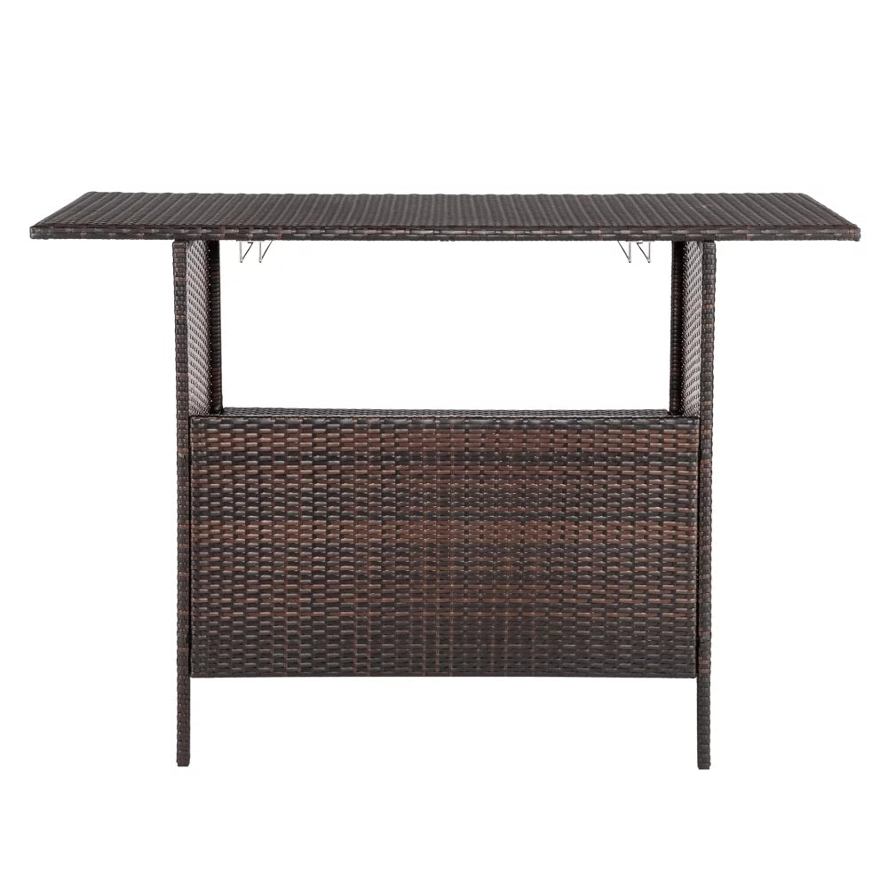 Table Beautiful Modern And Brown Stylish Gradient Bar