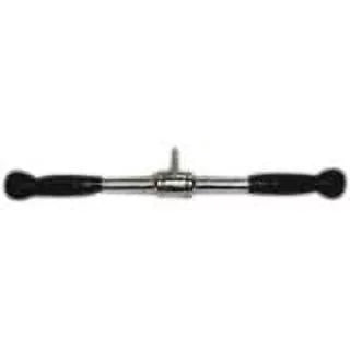 20" Rubber Bar with Cable Handgrips Deluxe CAP Straight Attachment