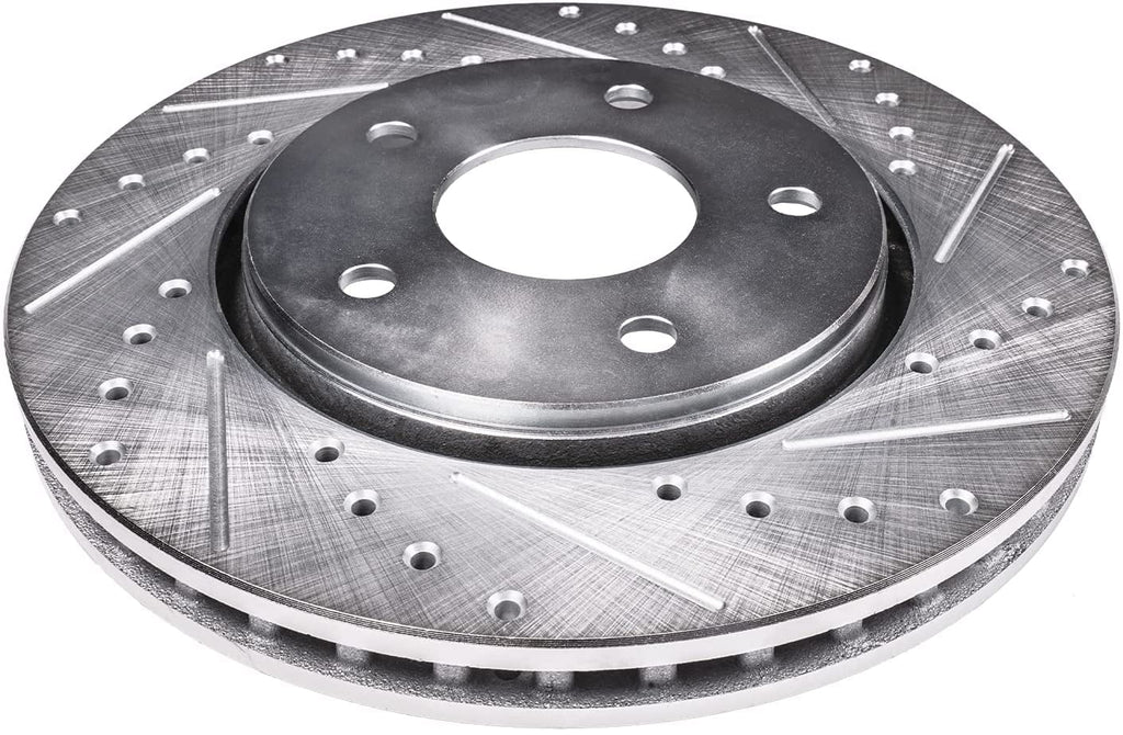Sport 5 Slotted Replacement Axle 350Z Rogue 11.50" Select S/SV X-Trail 2012-2013 (292mm) Leaf Rear for Brake Nissan G35 Rotors ROGUE NISSAN - and Fits select: Juke Detroit Drilled Infiniti Lug
