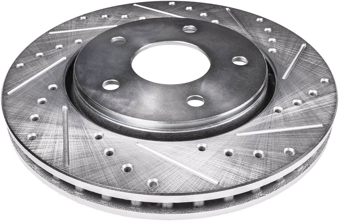 Sport 5 Slotted Replacement Axle 350Z Rogue 11.50" Select S/SV X-Trail 2012-2013 (292mm) Leaf Rear for Brake Nissan G35 Rotors ROGUE NISSAN - and Fits select: Juke Detroit Drilled Infiniti Lug