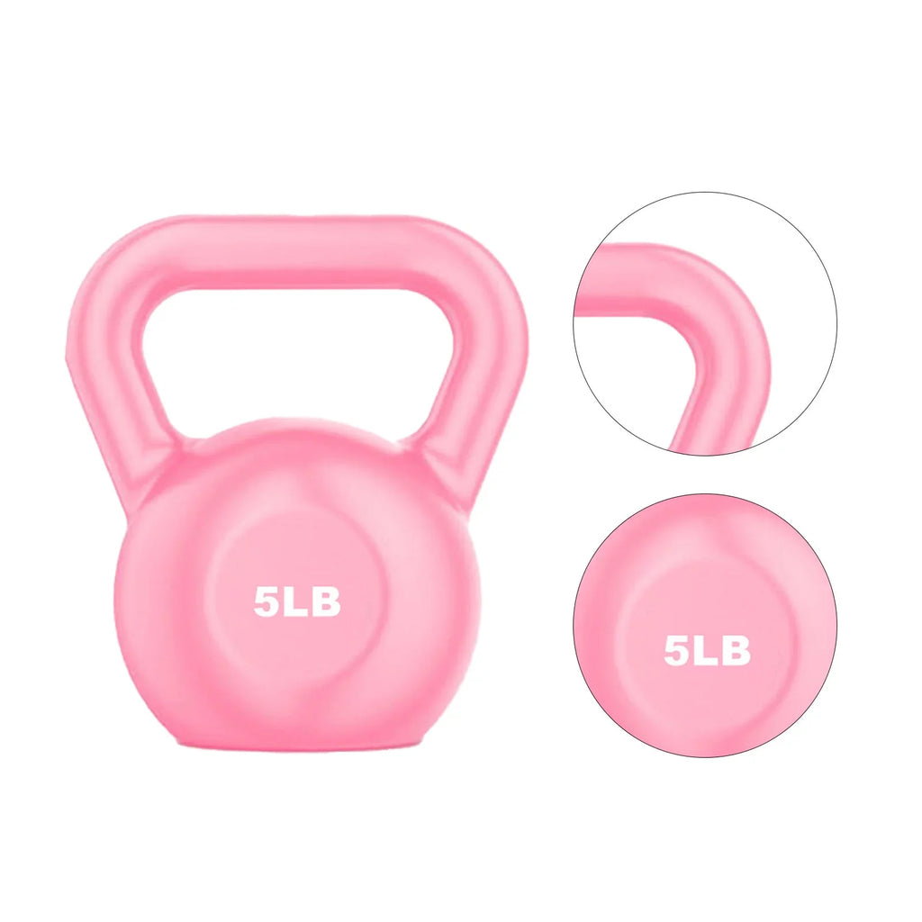 Pink Plyometrics 5LB Strength Exercises PE Men Training for Kettlebell Functional Fitness for Weight Buumin Women