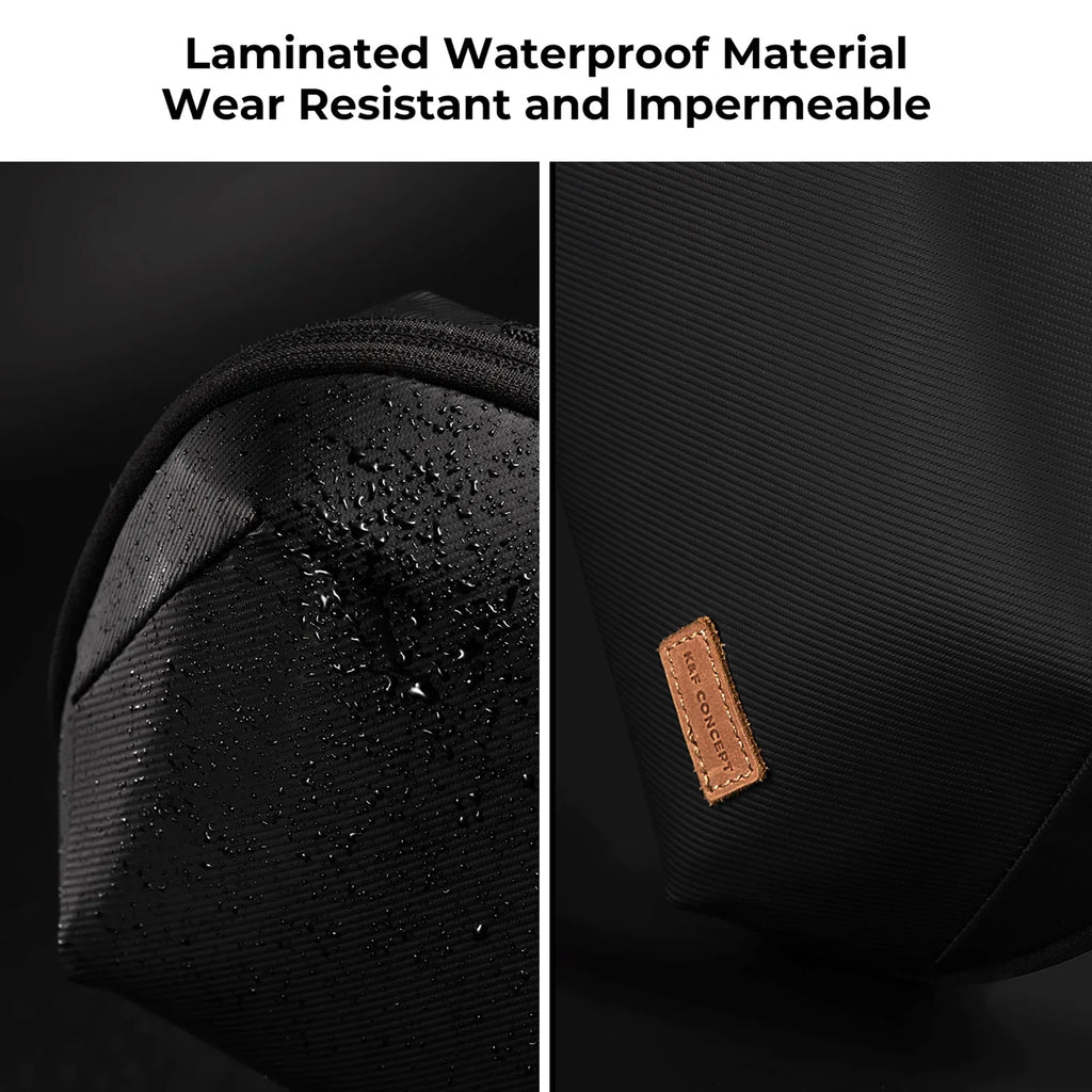 Waterproof for Shockproof K&F Phone Camera Compartments 4L Large with Storage Lens Photography Digital Bag Capacity CONCEPT KF13.130 Camera