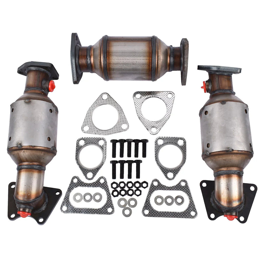 2005-2008 Set Replacement 3.5L Converters Pilot for GELUOXI Catalytic 45106-45107-45108 Honda