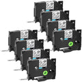Tapes in use P-Touch TZ-S121 TZe-121 9mm 0.35'' Strength TZe-S121 Clear D600 GREENCYCLE Compatible on 8m Label D400 Black Extra Tape Laminated for TZ-121 26.2ft Maker Brother Pack Label 8 PT-D210