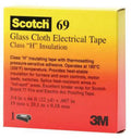 Roll In White| Electrical Ft, 69, 1 X 66 Cloth Tapes 1/2 Scotch Glass
