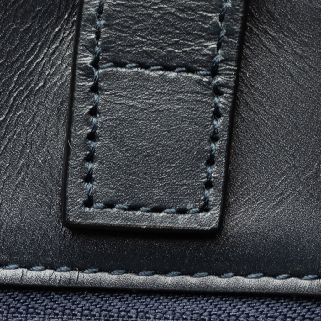 Gucci Soft (Good) Tote Authenticated Satchel Blue GG Convertible Blooms Coated Pre-Owned Unisex Supreme Fabric Canvas