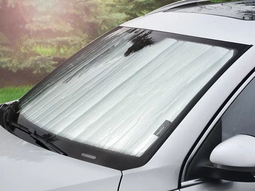 compatible Hyundai Sunshade Shade Santa - Front WeatherTech Window with Cruz Windshield 2022-2024