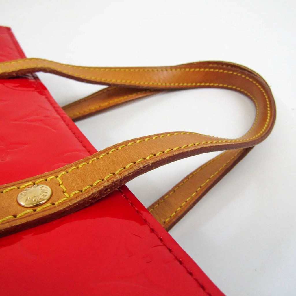 (Good) Handbag Pre-Owned Women's M91086 Rouge Reade Monogram Vuitton Louis Vernis MM