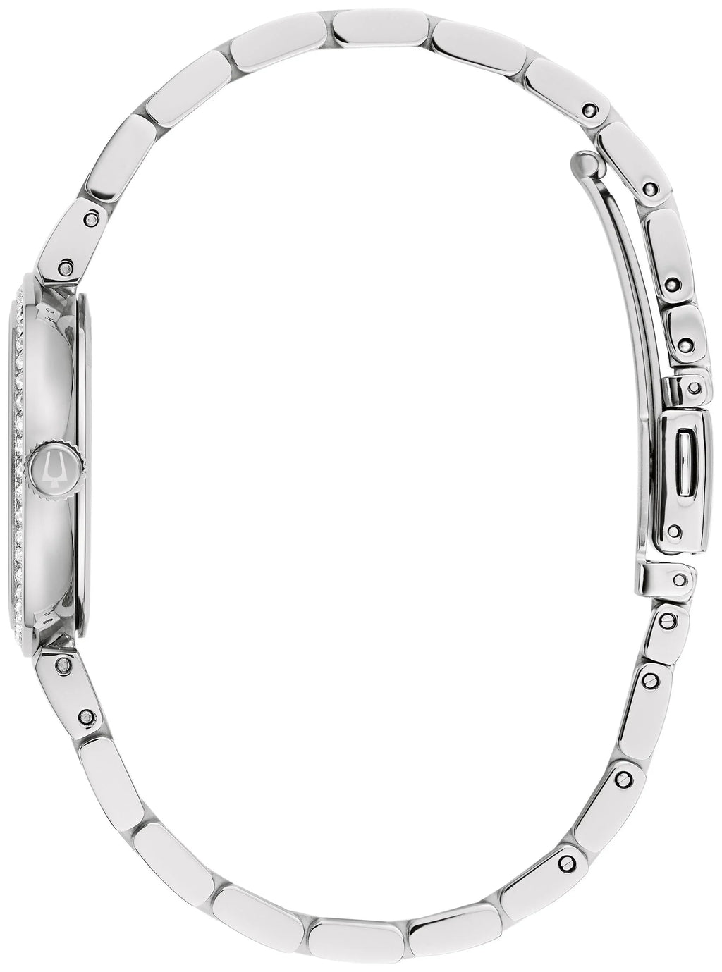 Accent Women's Steel Crystal Watch Stainless - 96L284 Bulova