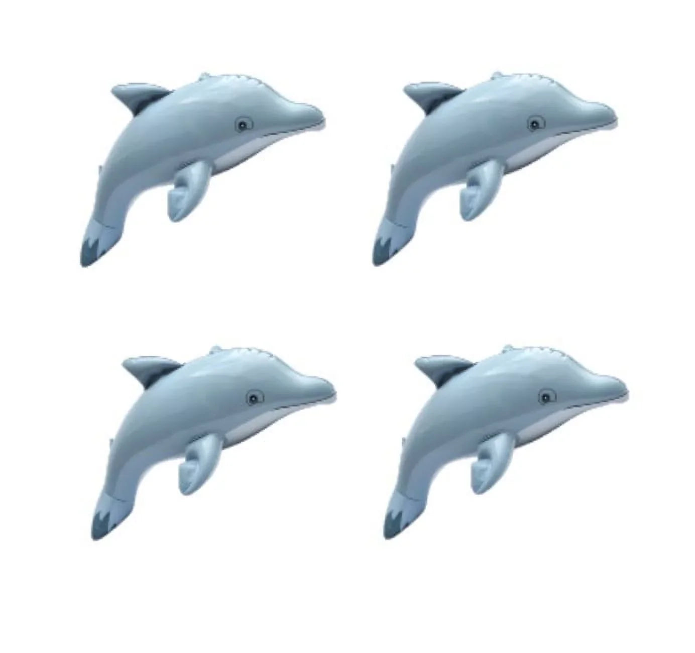 Inflatable Dolphin Play/Bath 4-Pack Jet Toy Creations