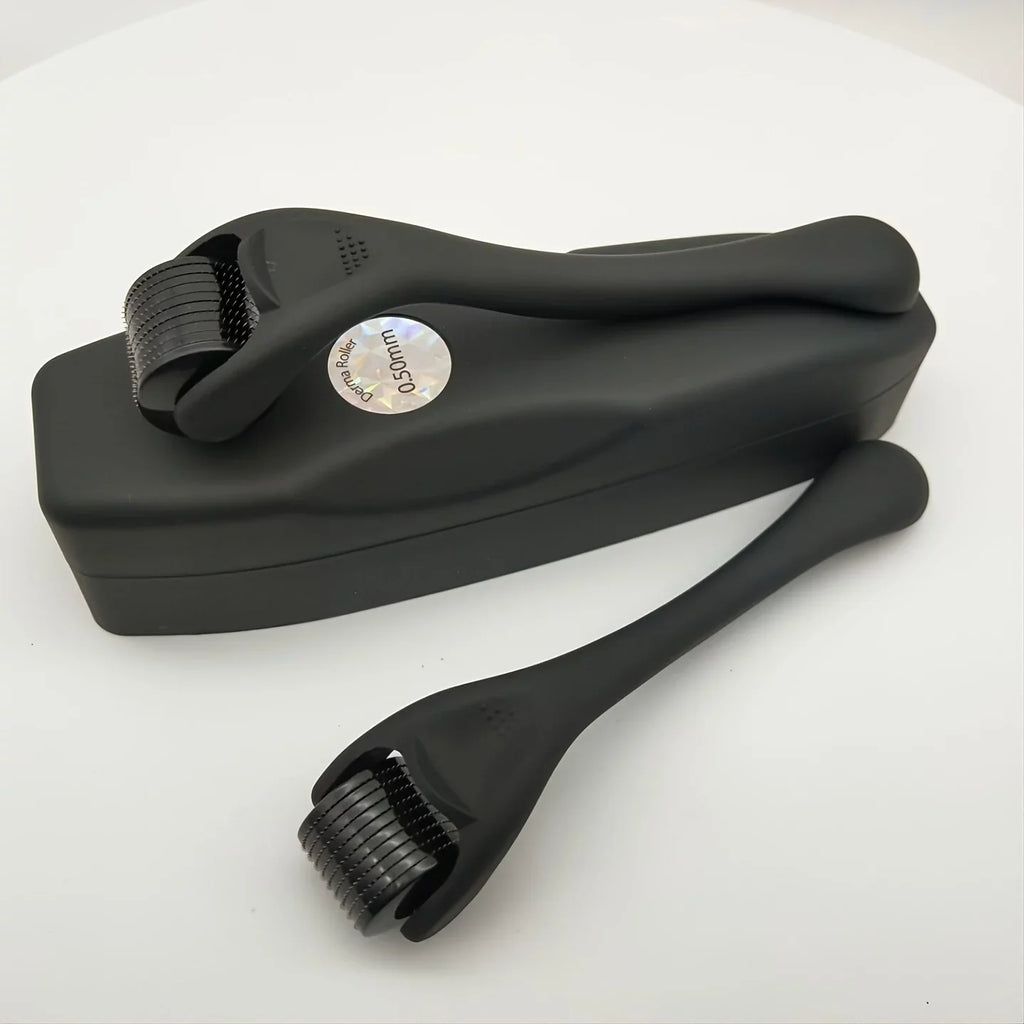 Derma Look Matt Aging! - 540 Skin of Black the a Reduce with Roller Rejuvenate Titanium Your