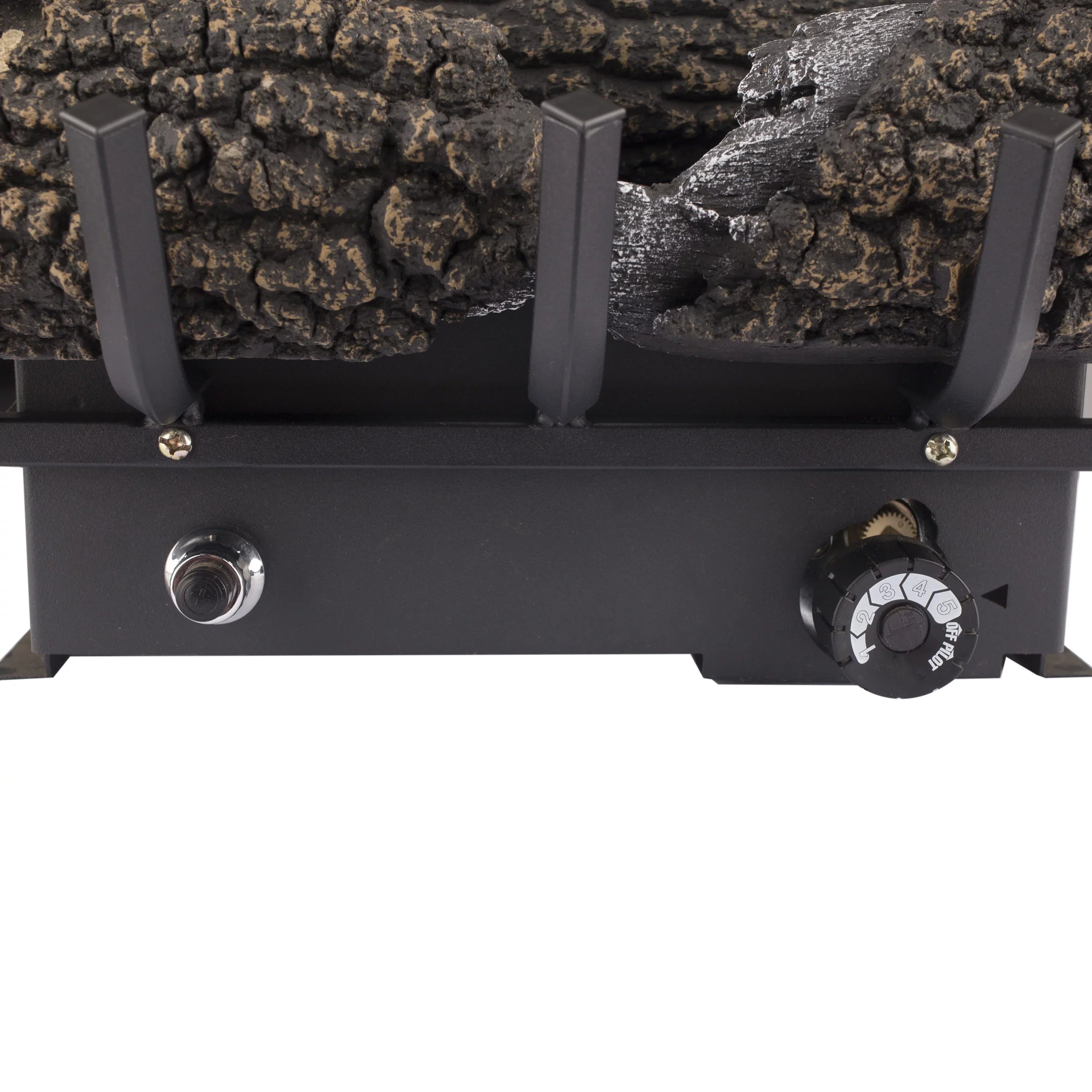 Wildwood Fuel Pleasant Free Set Log Hearth Gas BTU 24" Dual Vent 30,000