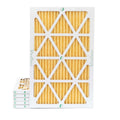 19-5/8 20x30x1 Size: by 29-5/8 MERV Actual x Glasfloss. Pleated 11 Air Pack 6 of x Filters 7/8